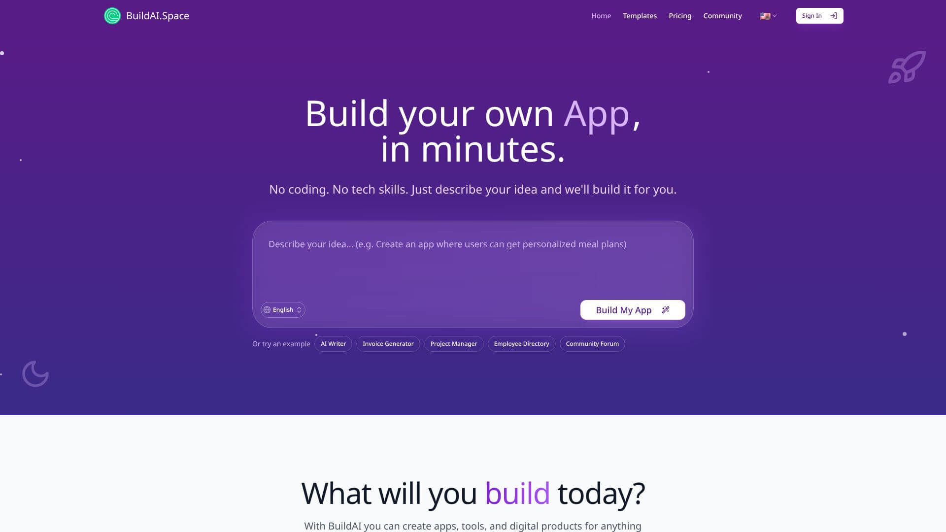 BuildAI.Space screenshot