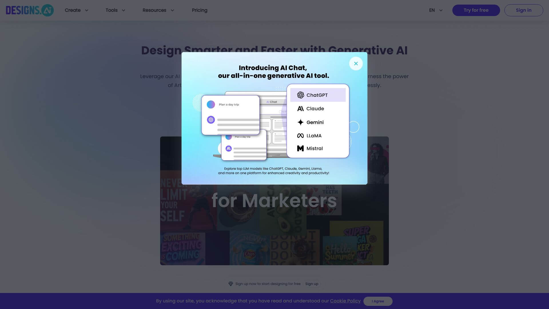 Designs.ai screenshot
