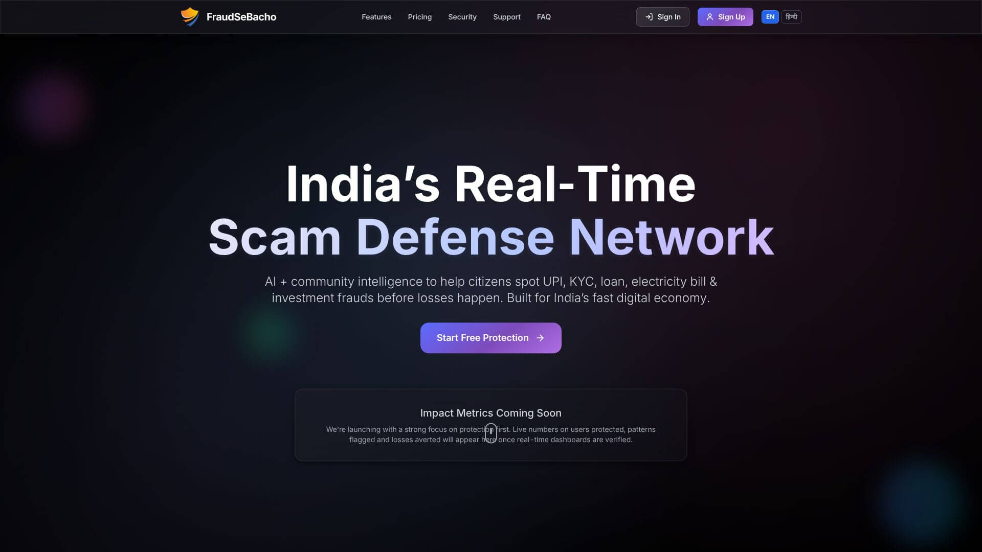 FraudSeBacho screenshot