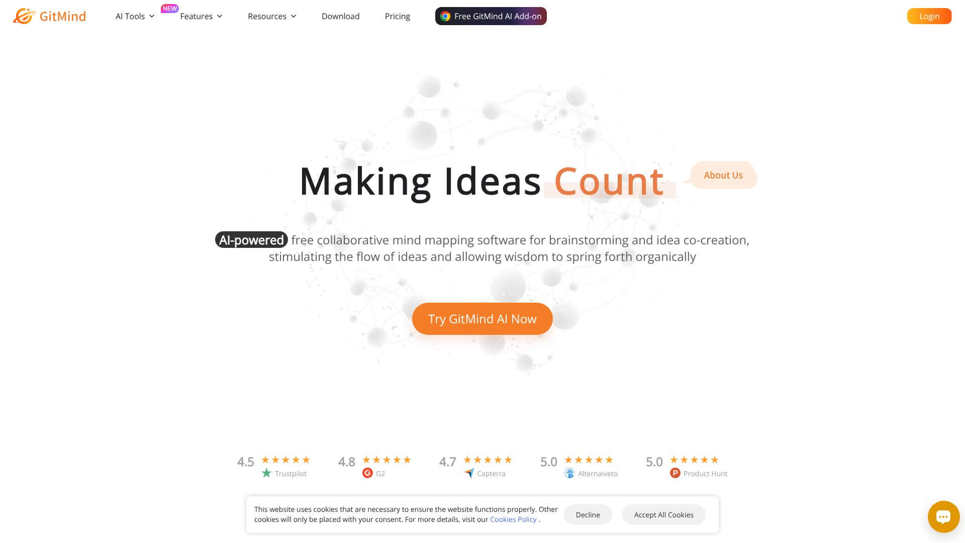 Gitmind screenshot