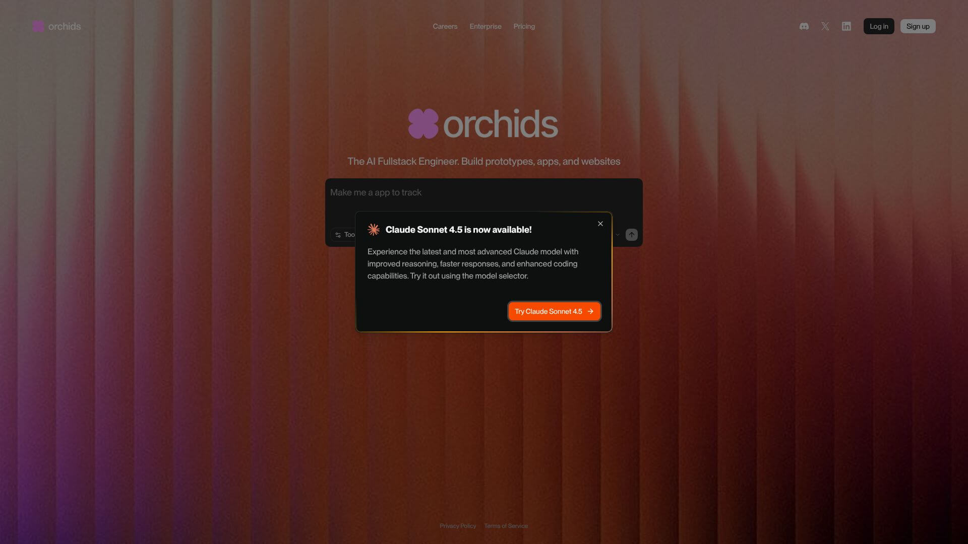 Orchids screenshot