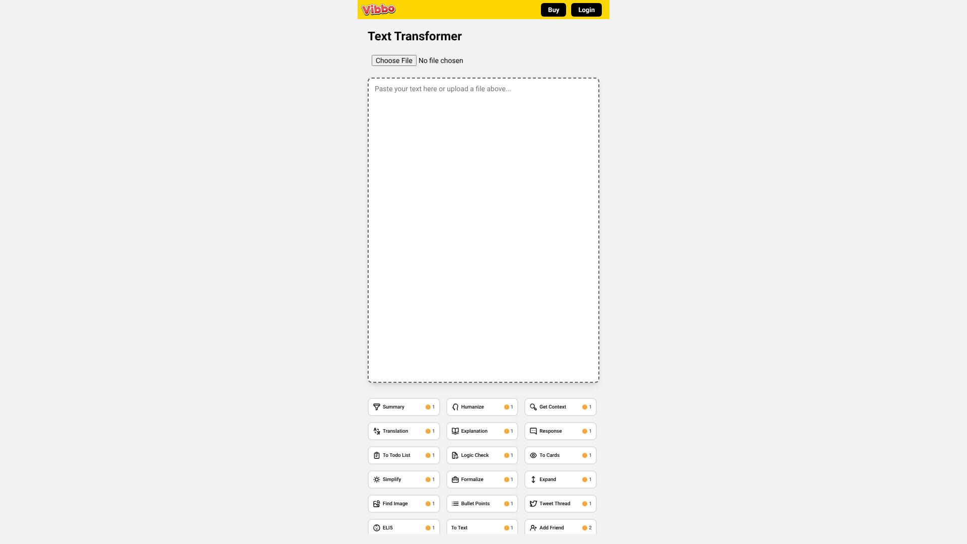 Vibbo AI screenshot